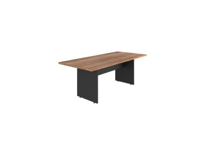 Mesa de reunião retangular