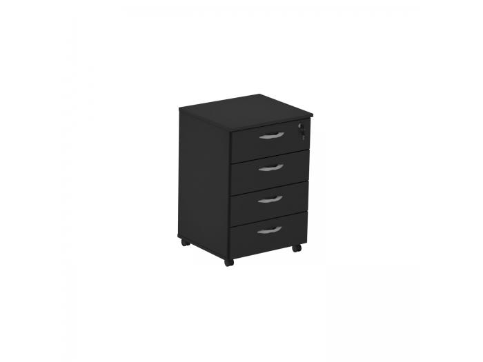 GAV. VOLANTE 4 GAVETAS M15 PRETO