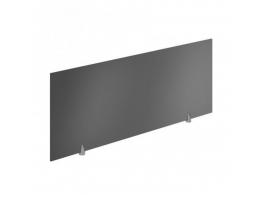 Painel divisor de vidro fumê para bancada