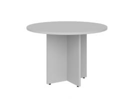 Mesa de reunião circular - pé painel 