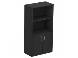 ARMÁRIO ALTO SEMI ABERTO 2 PORTAS M15 PRETO