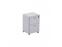 GAV. VOLANTE 2 GAVETÕES M15 CINZA CRISTAL